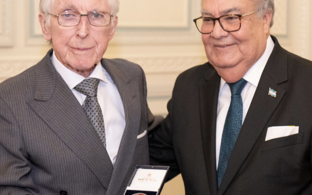 Lord Brennan awarded the Canning Medal
